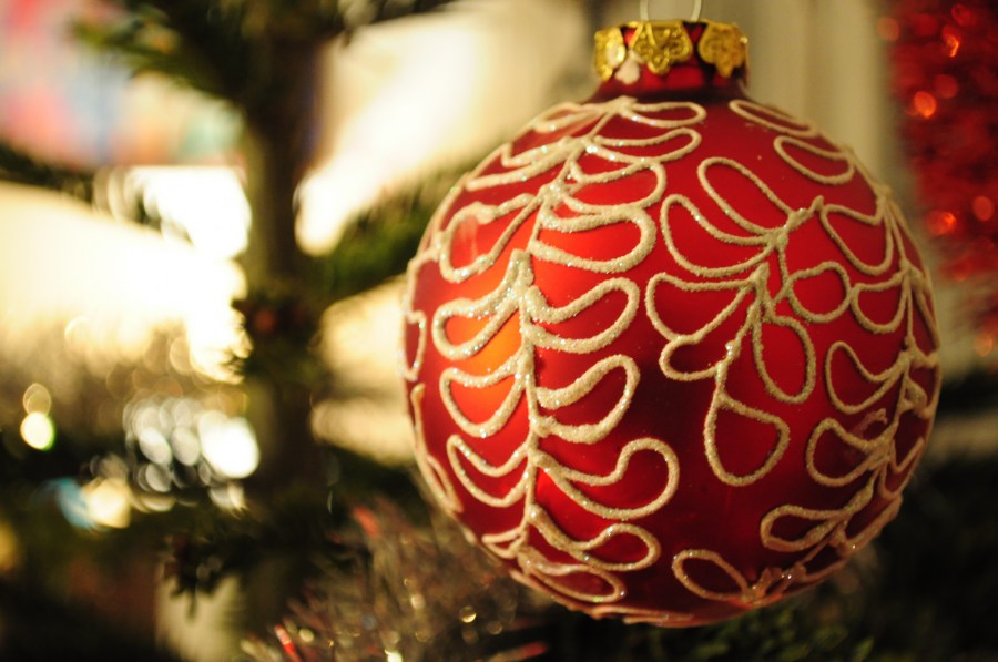 bulb christmas bulb sphere, ornament, round, shiny, red, tree, tradition, nobody, background, 