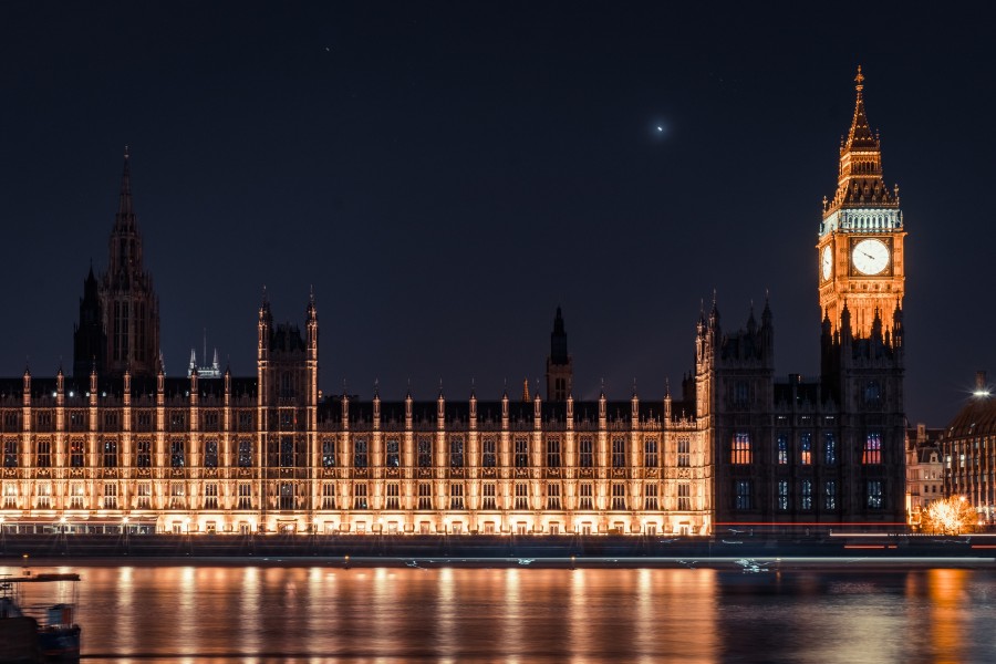 london, england, night, city, river, thames, urban, europe, tower, big ben, clock,