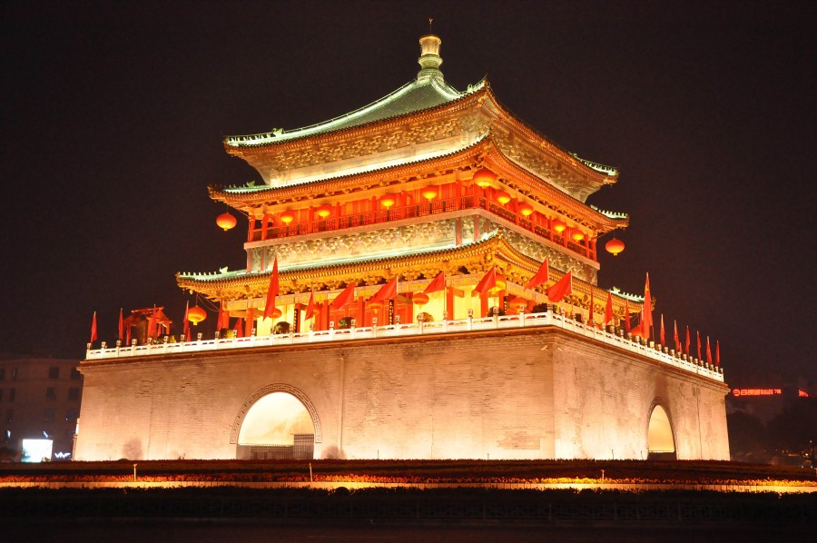 temple, japan, asia, asian, architecture, illuminated, light, lights, night, night, building,