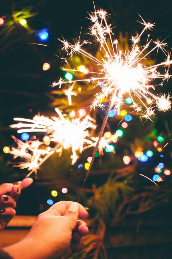 celebration, Christmas, festive, magic, light, sparkler, spark, sparkle, celebrate, glowing, flame, firework, fireworks, sparklers, Bengal lights, shine, black background, lit, 
